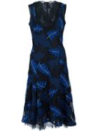 Yigal Azrouel Embroidered Ferns Lace Dress