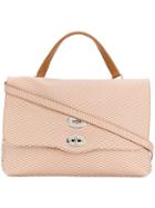 Zanellato Printed Twist-lock Tote - Nude & Neutrals