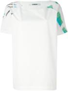 Chalayan Signature Oversized T-shirt, Women's, Size: 38, White, Polyester/cotton