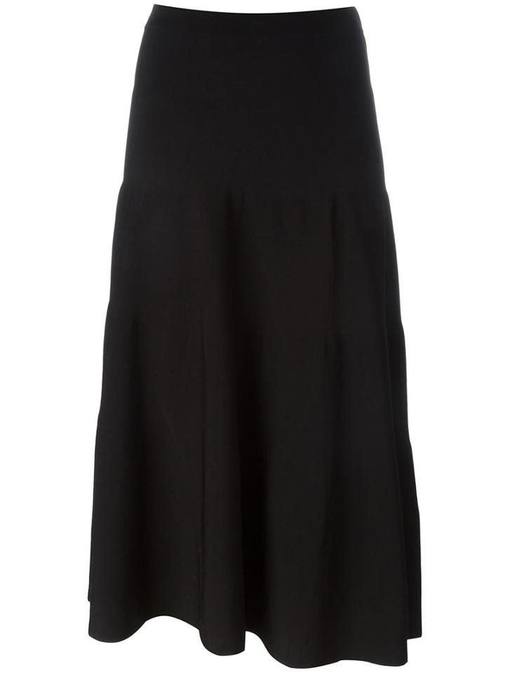Rosetta Getty A-line Midi Skirt