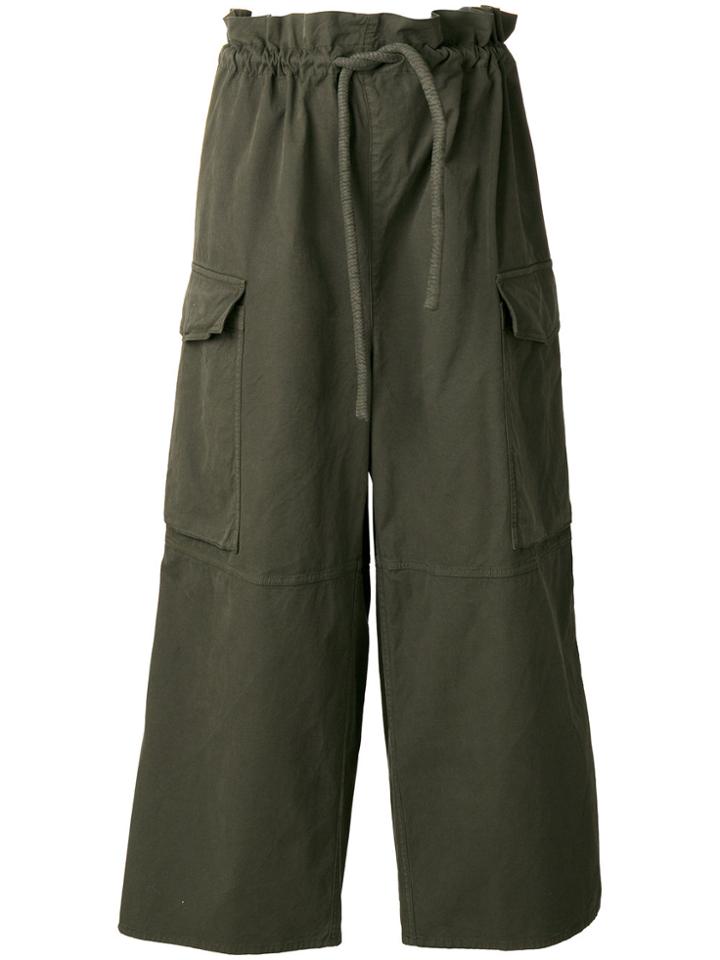 Mm6 Maison Margiela Cargo Trousers - Green