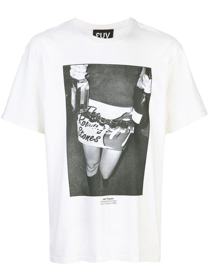 Luv Collections Graphic Party Print T-shirt - White