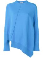 Mrz Asymmetric Sweater - Blue