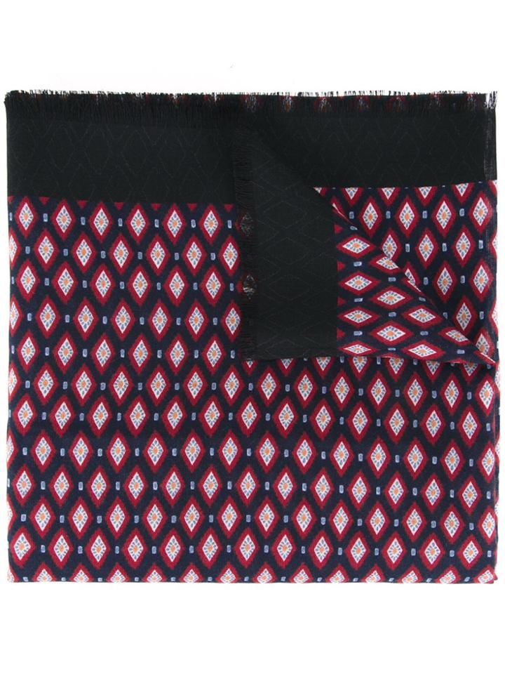 Marc Jacobs Diamond Print Scarf - Blue