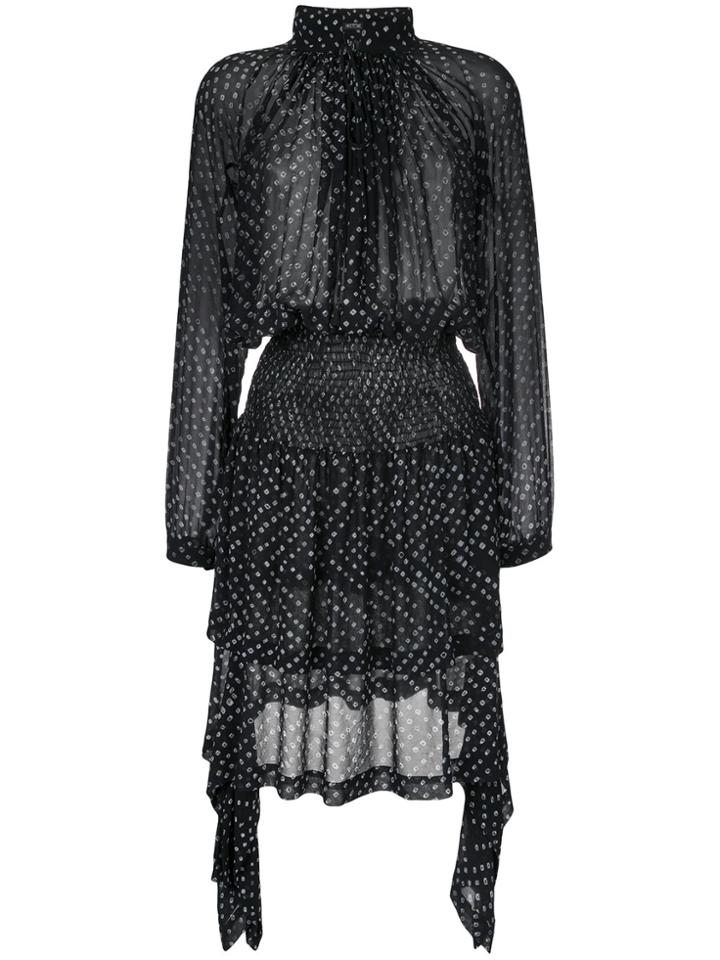 Kitx Empower Printed Dress - Black
