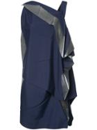 Issey Miyake Origami Dress, Women's, Size: 3, Blue, Polyester