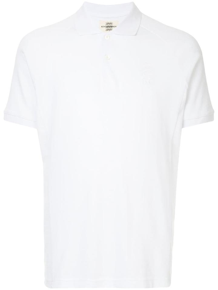 Kent & Curwen Classic Plain Polo Shirt - White