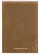 Ugo Cacciatori Folded Cardholder - Brown