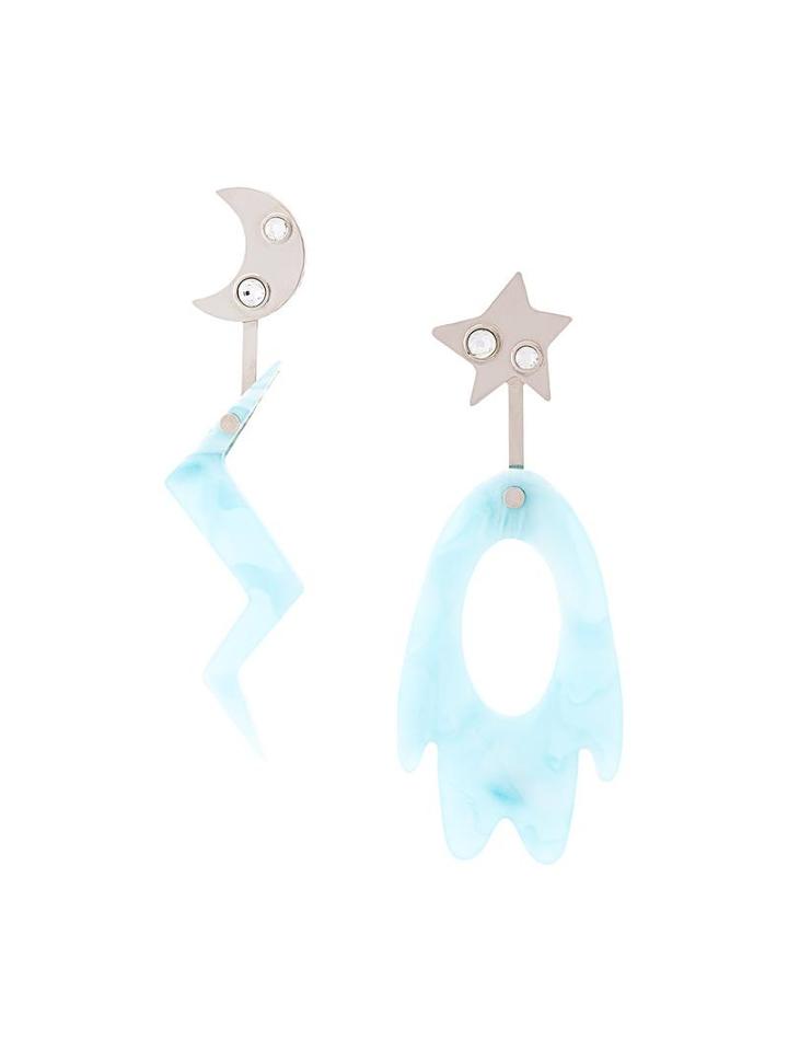 Tsumori Chisato 'yeti' Earrings, Women's, Metallic
