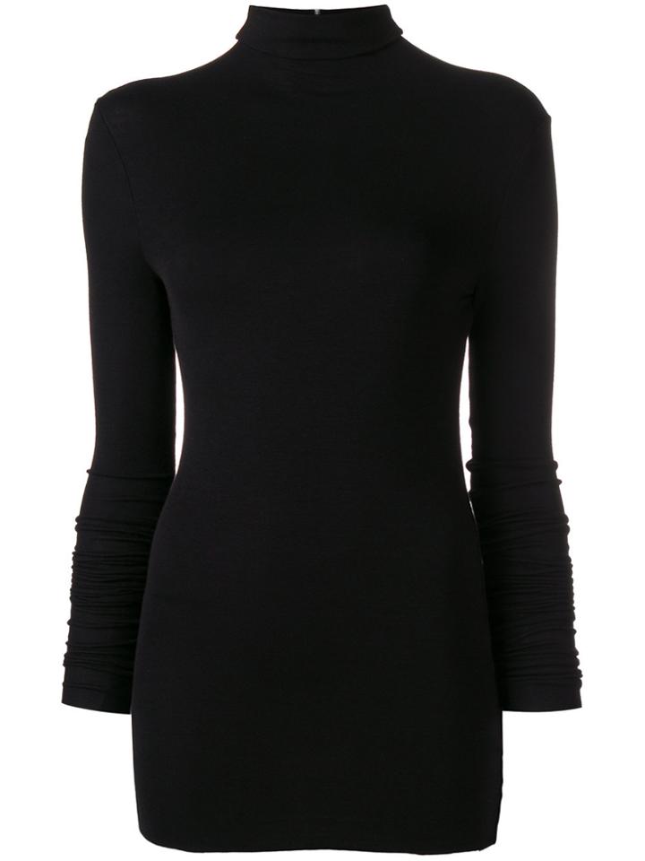 Thom Krom Turtle-neck Long-sleeve Sweater - Black