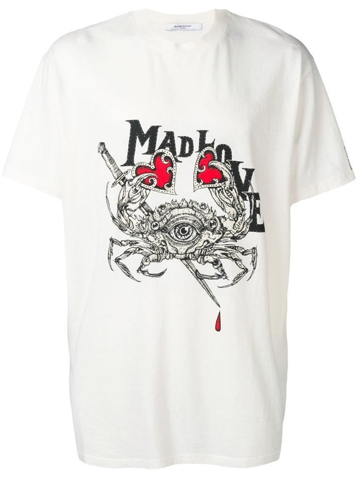 Givenchy Graphic Print T-shirt - White