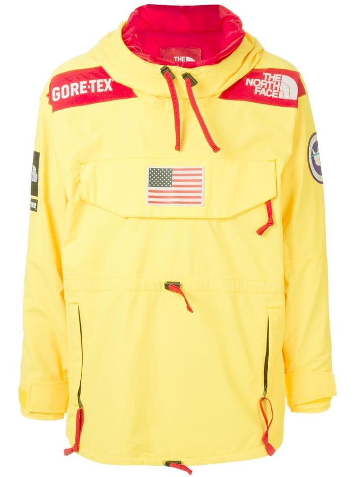 Supreme Tnf Expedition Pullover Jacket - Yellow