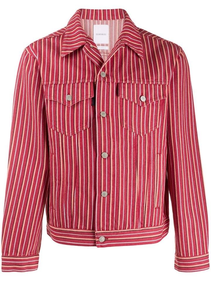Napa By Martine Rose Striped Jacket - Red