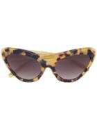 Erdem Cat Eye Sunglasses - Yellow & Orange
