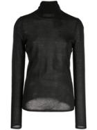 Gabriela Hearst Roll Neck Sweater - Black