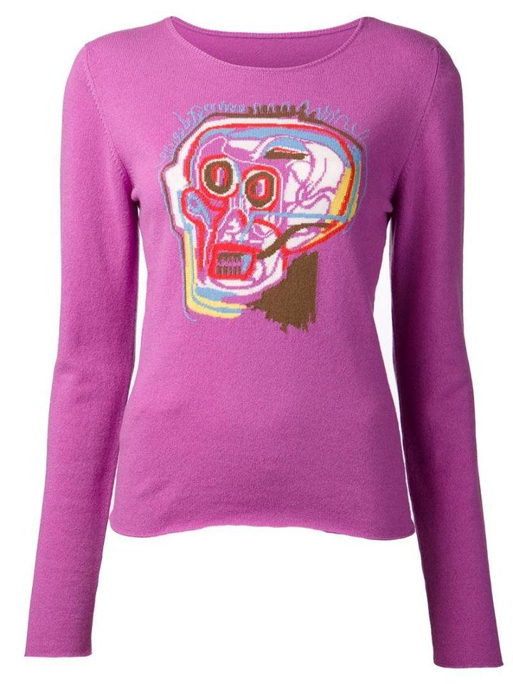 Lucien Pellat Finet 'basquiat Intarsia Head' Pullover