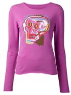 Lucien Pellat Finet 'basquiat Intarsia Head' Pullover