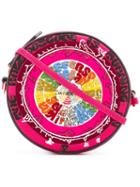 Olympia Le-tan The Kaleidoscope Is Burning Crossbody Bag, Women's, Pink/purple, Cotton