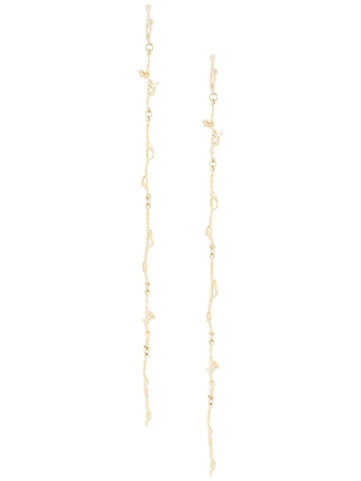Lemaire Twig Creole Earrings - Gold