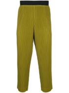 Homme Plissé Issey Miyake Pleated Trousers - Green