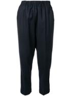 Chinti & Parker Cropped Tailored Trousers - Blue