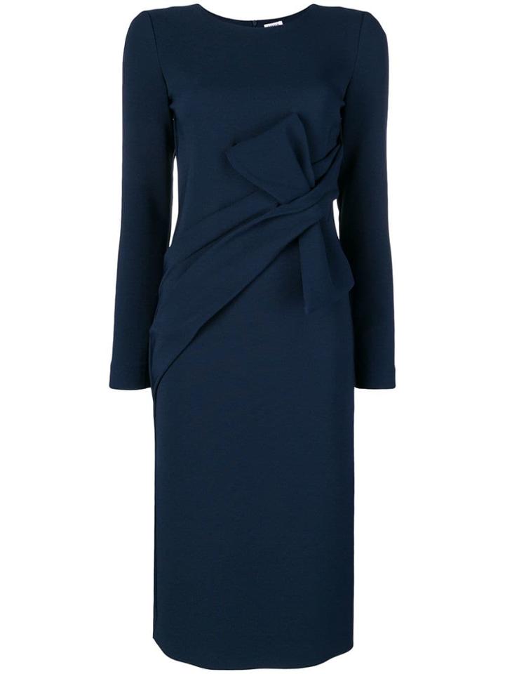 P.a.r.o.s.h. Bow Detail Dress - Blue