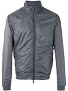 Armani Jeans - Classic Biker Jacket - Men - Polyester - 54, Grey, Polyester