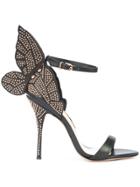 Sophia Webster Studded Butterfly Sandals - Black