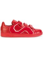 Adidas By Raf Simons Straps Sneakers - Red