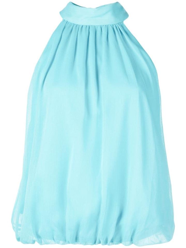 Alice+olivia Chiffon Blouse - Blue