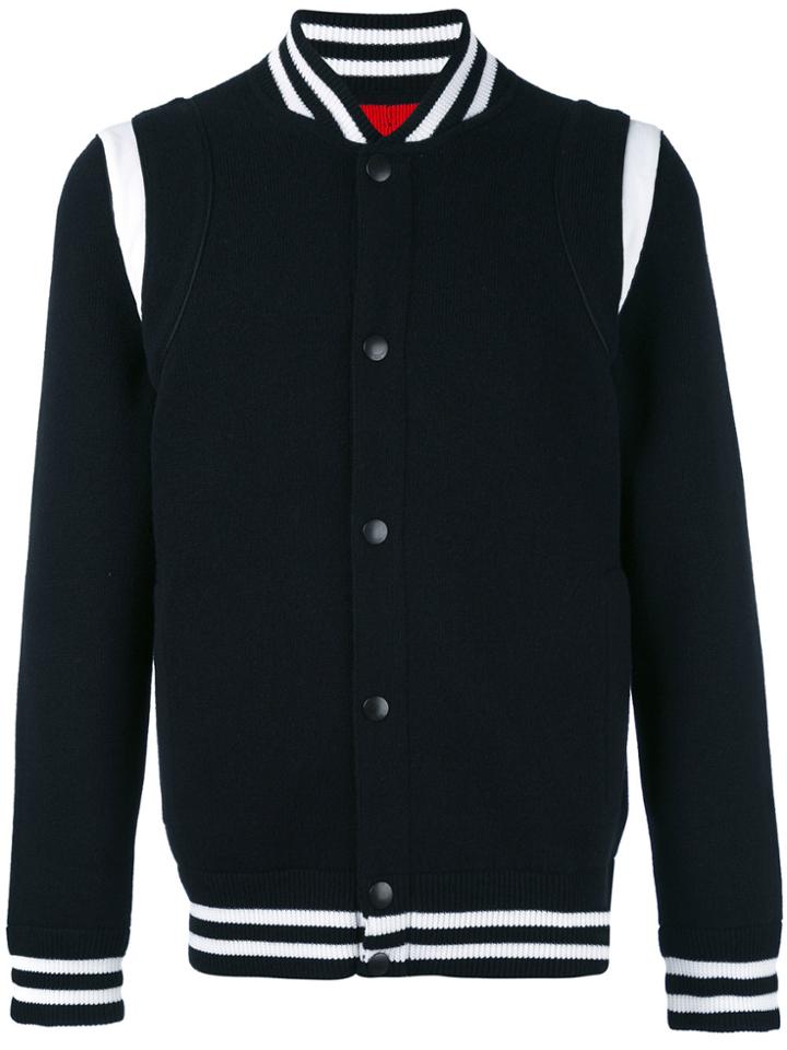 Givenchy Jersey Varsity Jacket - Black