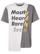 Mostly Heard Rarely Seen Slash And Burn T-shirt - Grey