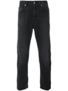 Gucci Cropped Straight-leg Jeans - Black