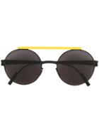 Mykita Double Bridge Sunglasses - Black