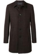 Paltò Classic Single-breasted Coat - Brown