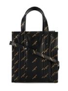 Balenciaga - Small Bazaar Logo Shopper - Women - Leather - One Size, Black, Leather