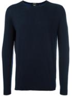 Boss Hugo Boss 'bocci' Jumper, Men's, Size: Xxl, Blue, Cotton/virgin Wool