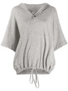 Y's Hooded Top - Grey