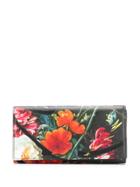 Paul Smith Floral Printed Wallet - Black