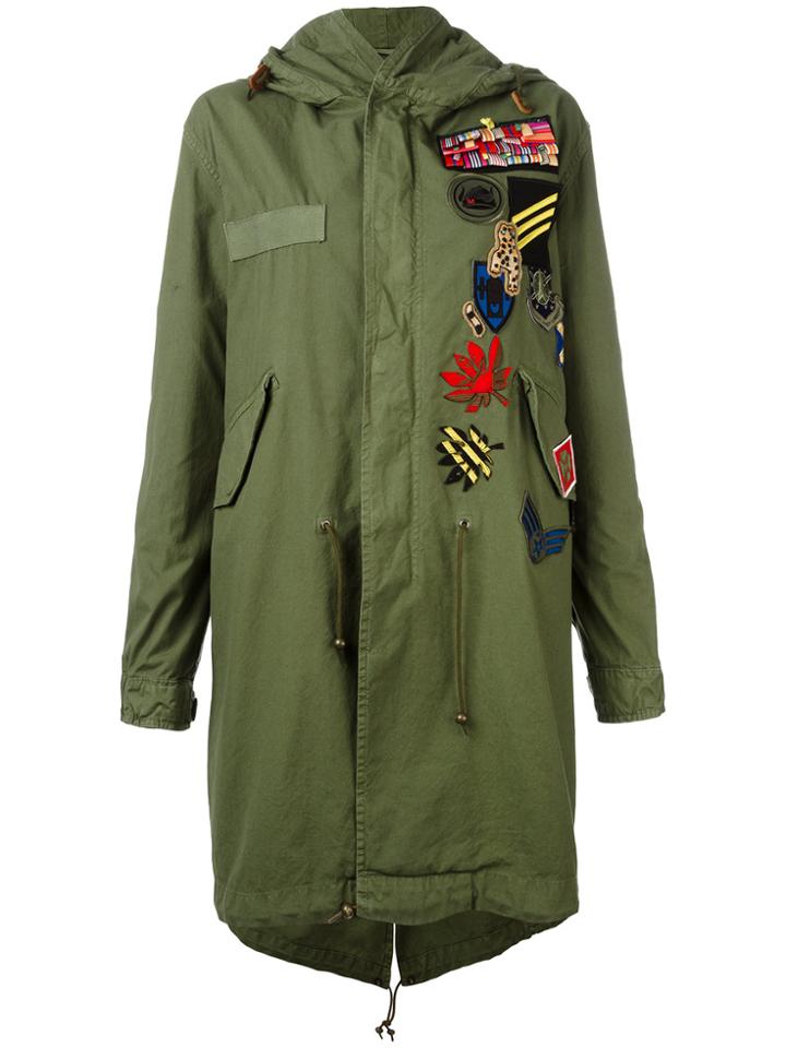 Mr & Mrs Italy Multipatch Parka - Green