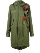 Mr & Mrs Italy Multipatch Parka - Green