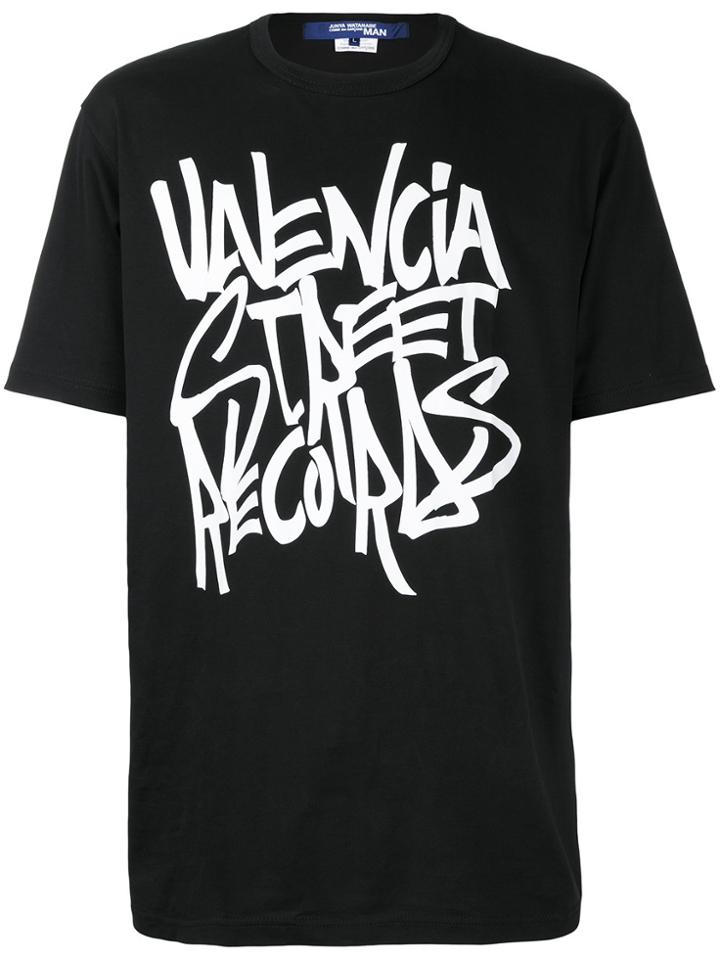 Junya Watanabe Comme Des Garçons Man Printed Graffiti T-shirt - Black