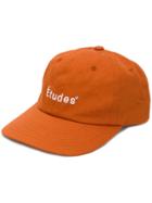 Études Embroidered Logo Cap - Yellow & Orange