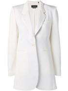 Isabel Marant Classic Fitted Blazer - White