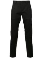 Dolce & Gabbana Classic Chinos, Size: 50, Black, Cotton/spandex/elastane