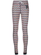 The Upside Geometric Print Track Pants - Multicolour