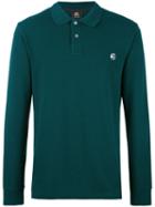 Ps By Paul Smith Longsleeved Polo Shirt, Men's, Size: Xl, Green, Cotton