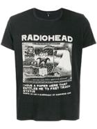 R13 Radiohead Band T-shirt - Black