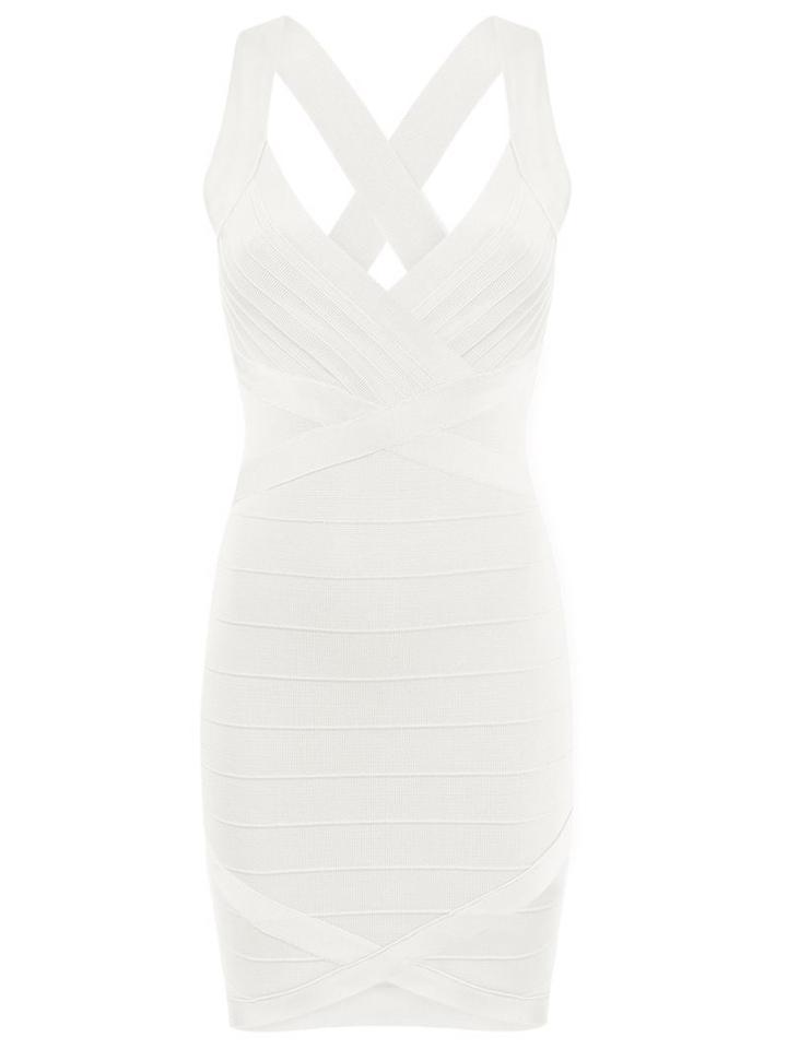 Andrea Bogosian Knitted Dress, Women's, Size: Medium, White, Polyamide/viscose