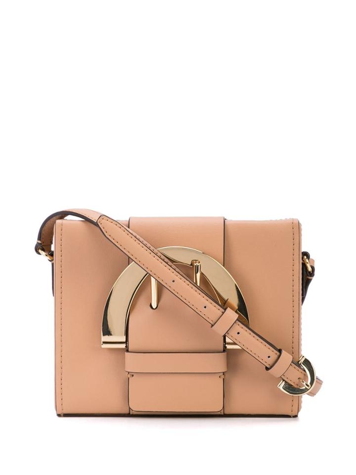 Zac Zac Posen Buckle Crossbody Bag - Neutrals